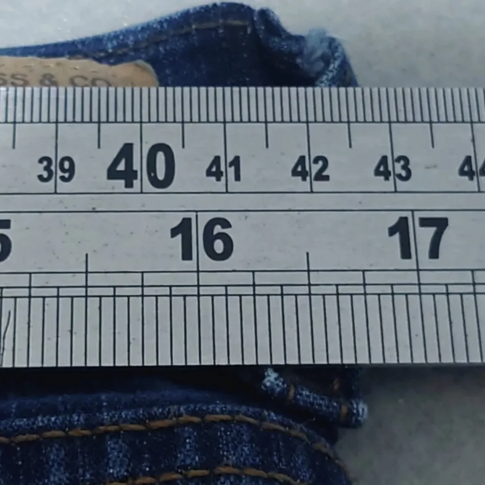 Levi's 512 Slim Womens Blue Jeans Size 14 Perfectly Slimming Cotton W32 L30 - Picture 5 of 6